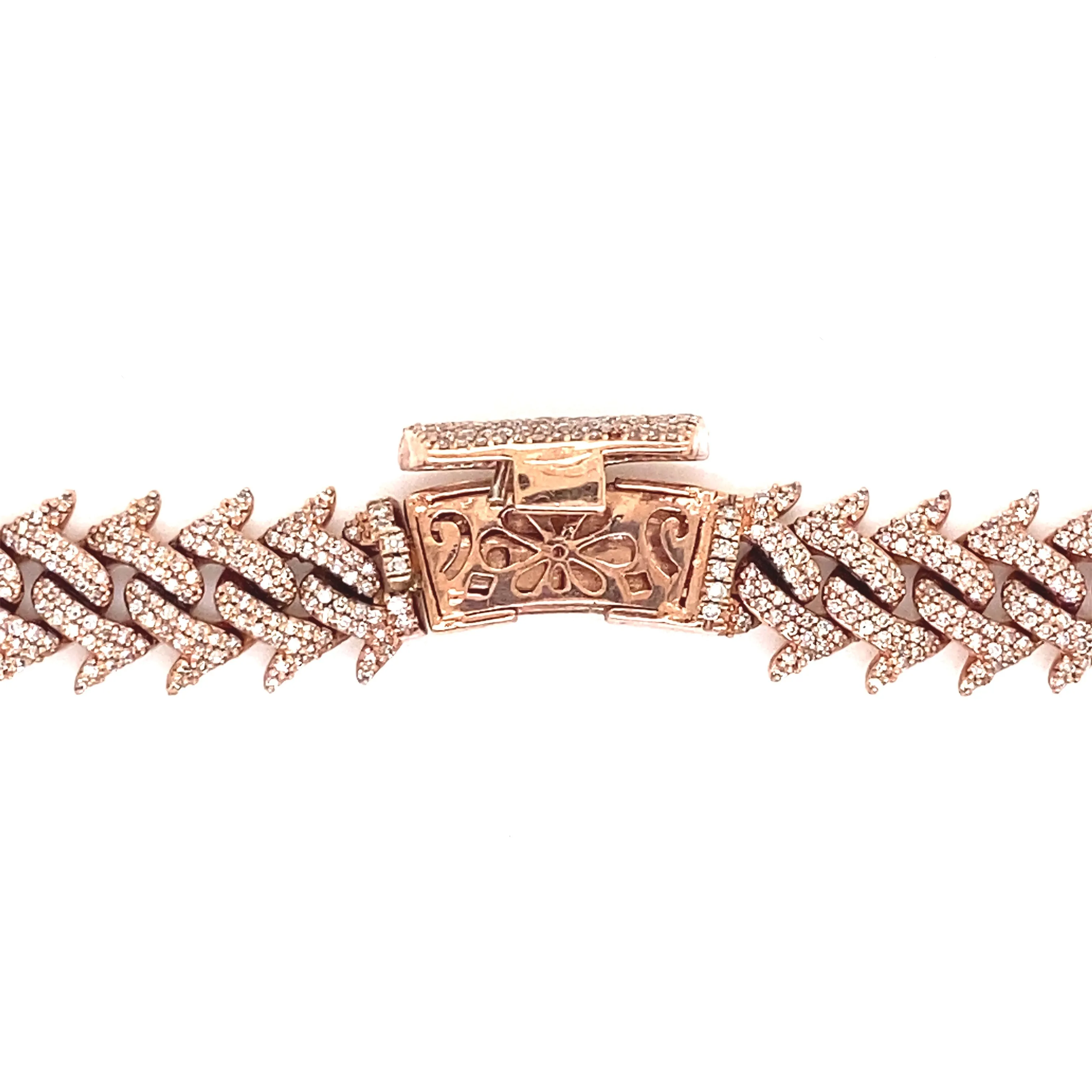 10MM Spiked Diamond Cuban Chain