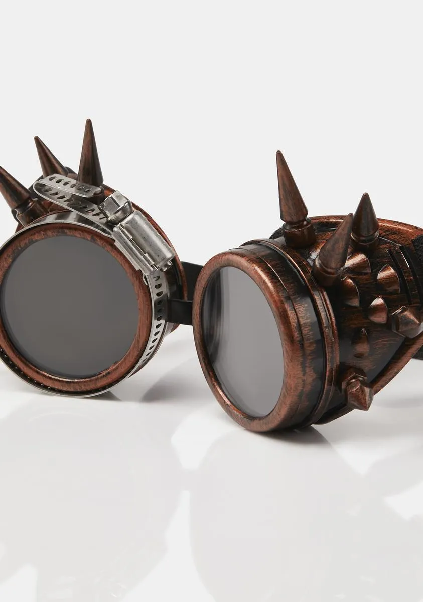 16X Loupe Copper Spiked Goggles