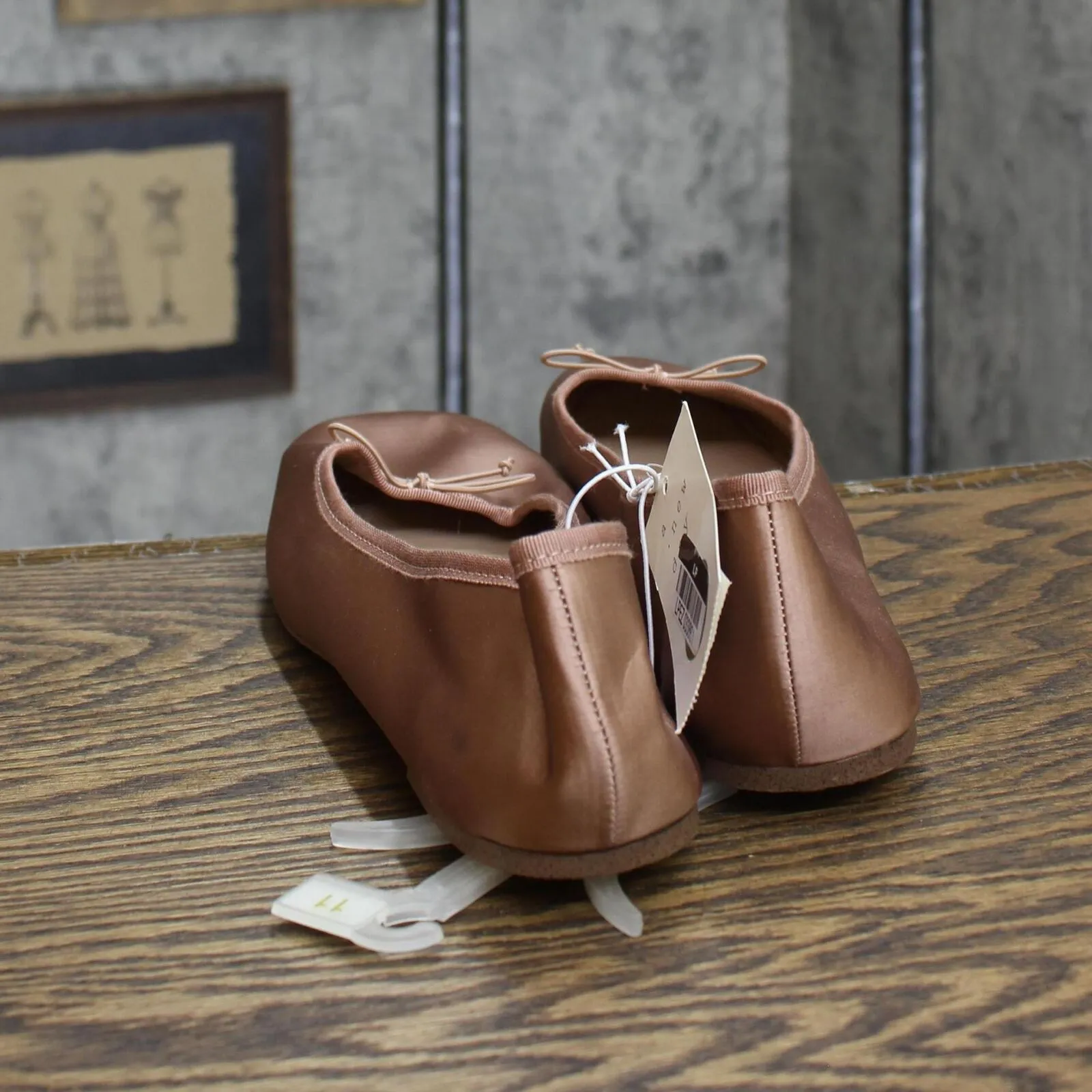 A New Day Women's Jackie Ballet Flats 85211195 Copper Brown 11M