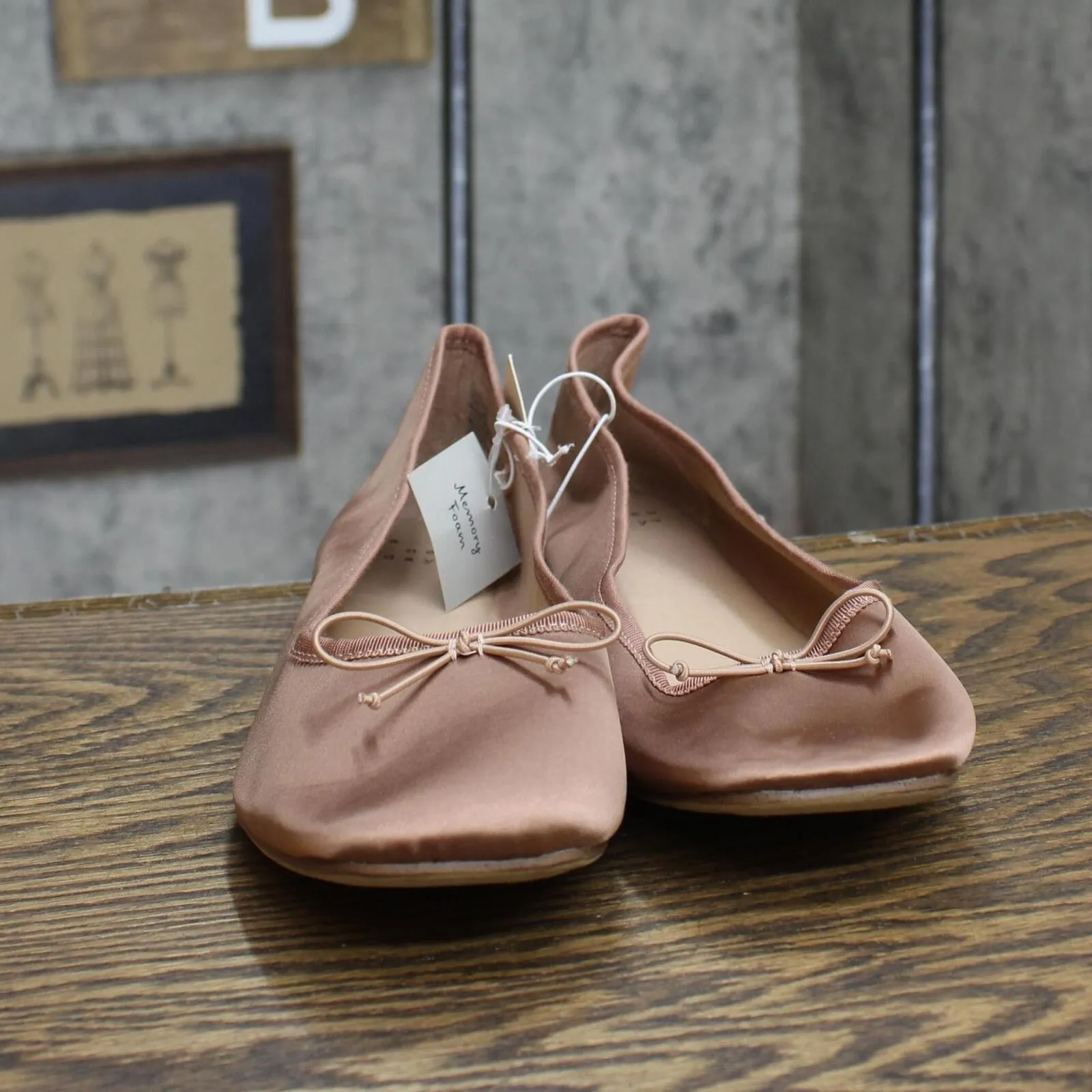 A New Day Women's Jackie Ballet Flats 85211195 Copper Brown 11M