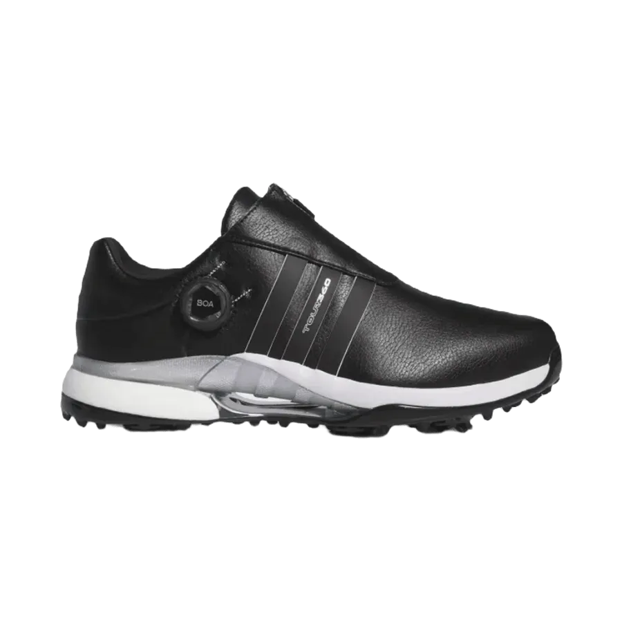 Adidas Tour360 24 BOA Wide Golf Shoes - Black