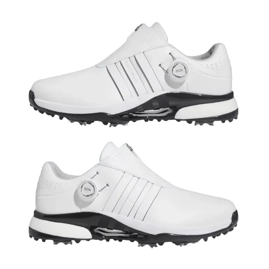 Adidas Tour360 24 BOA Wide Golf Shoes - White