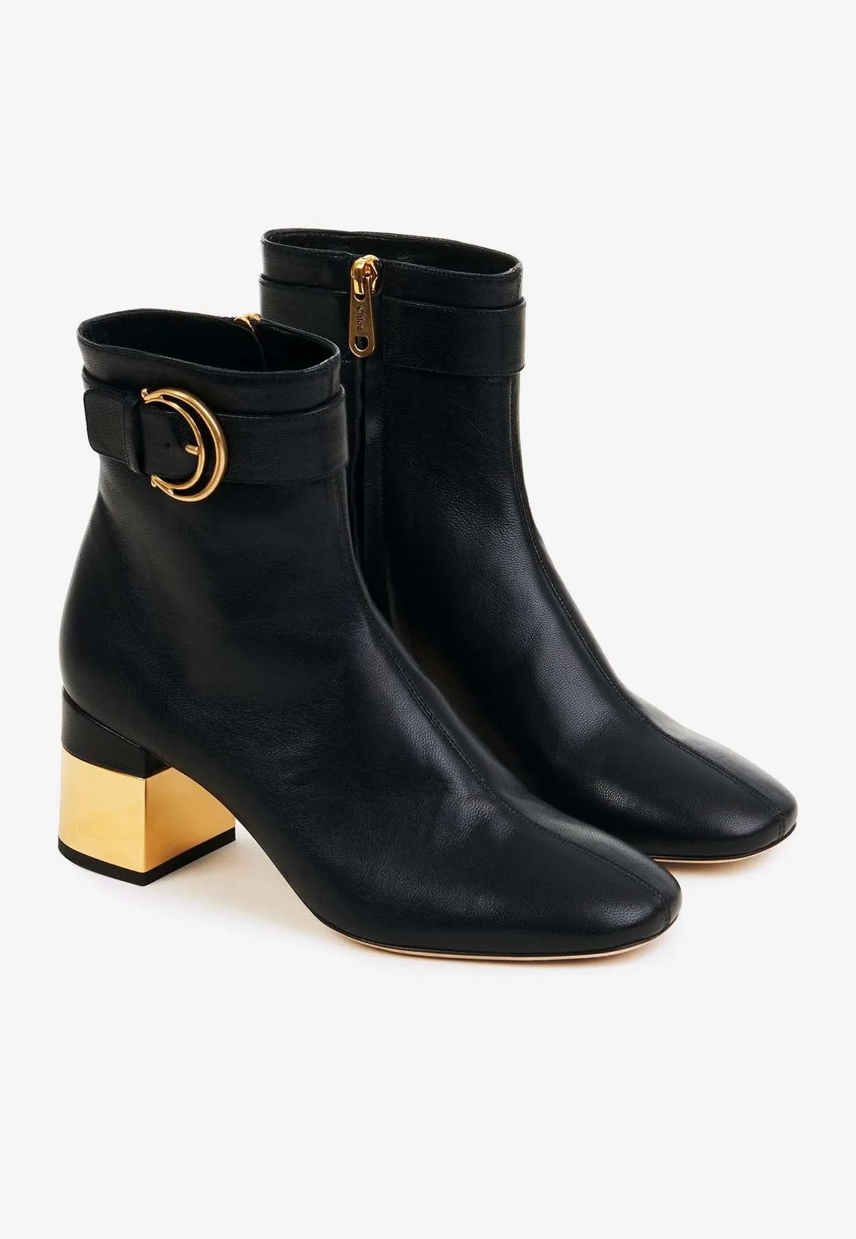 Alizè 65 Leather Ankle Boots