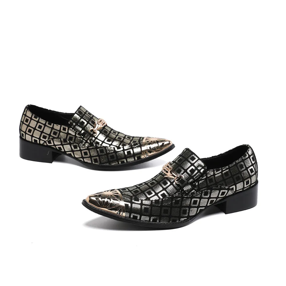 AOMISHOES™ Italy Metal Tip High-Heel Shoes #8158