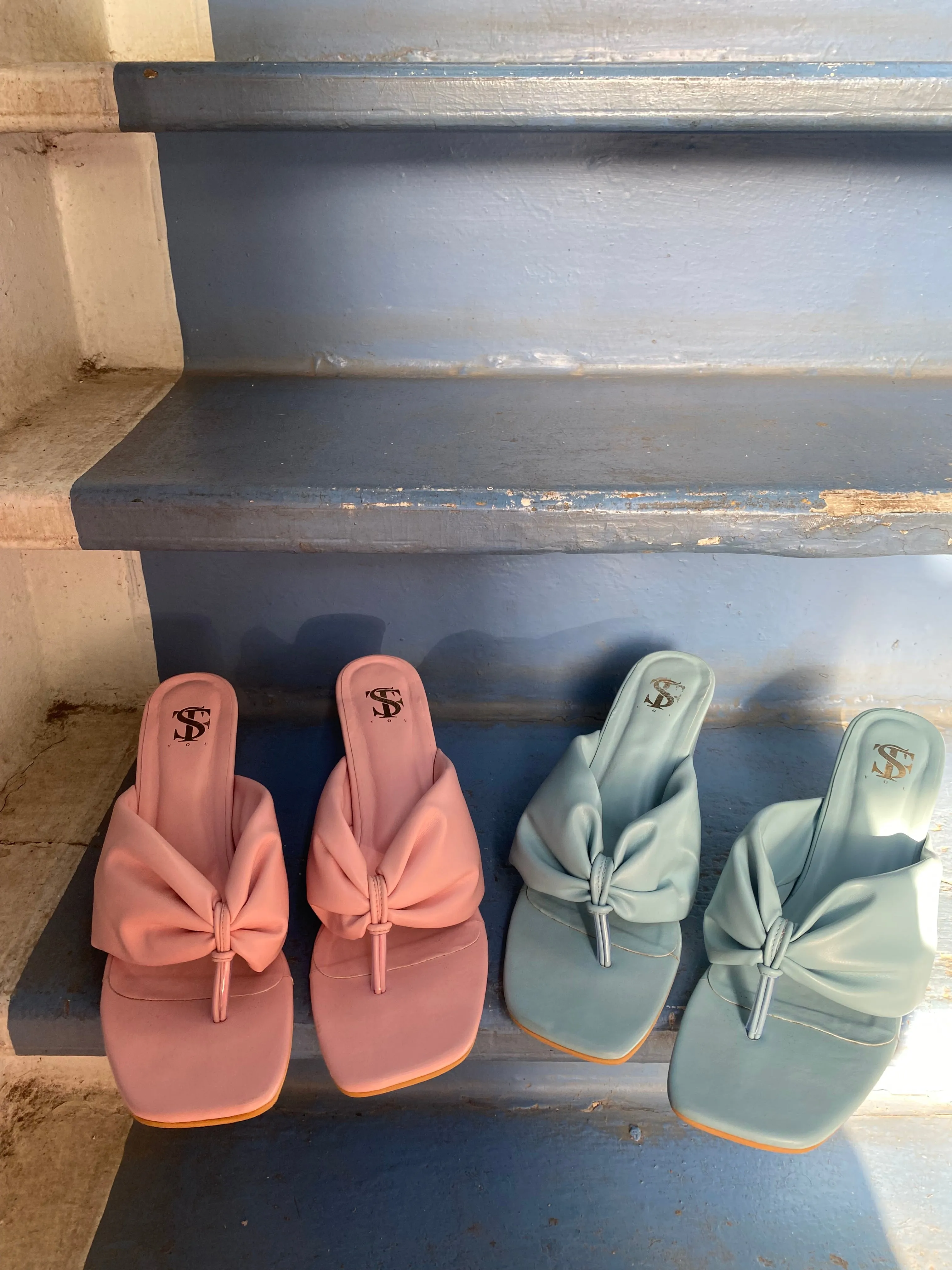 Baby pink Cushiony heels