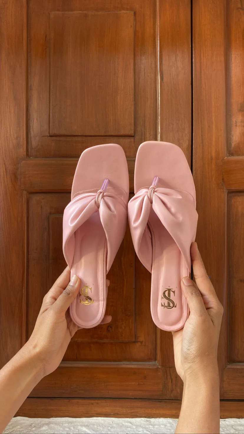 Baby pink Cushiony heels