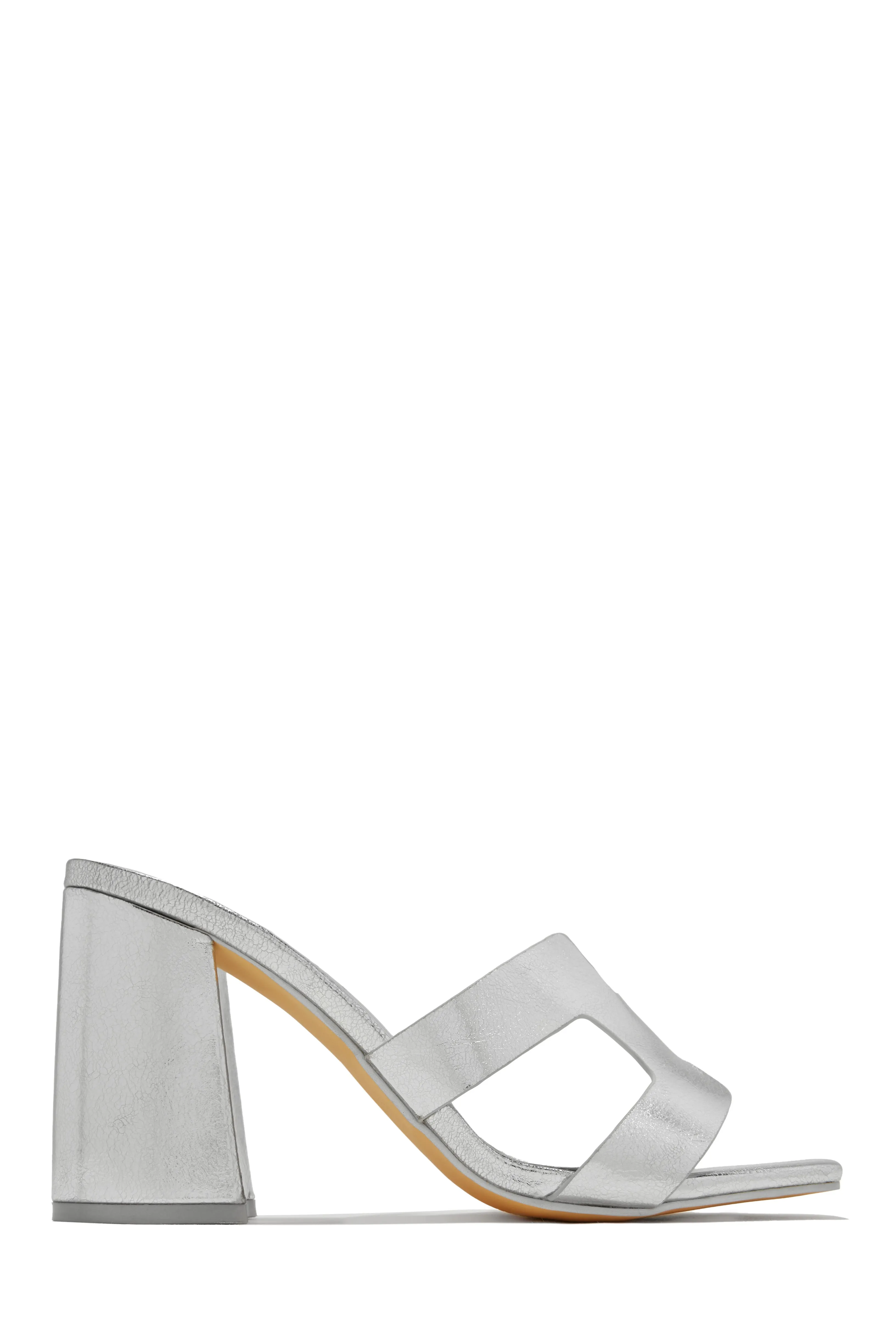 Bianka Block Mid Heels - Natural