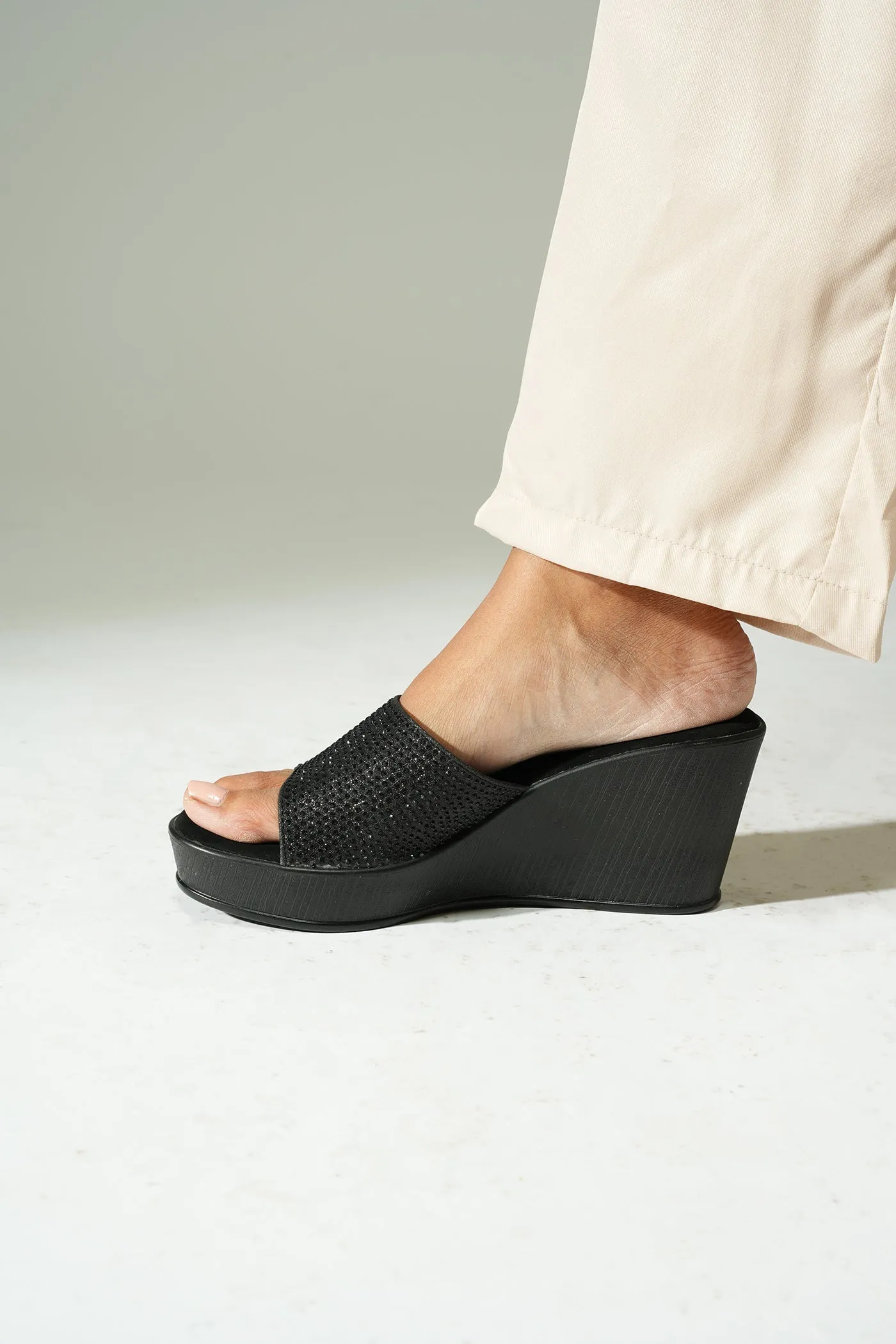 Bling-y Party-wear Wedges