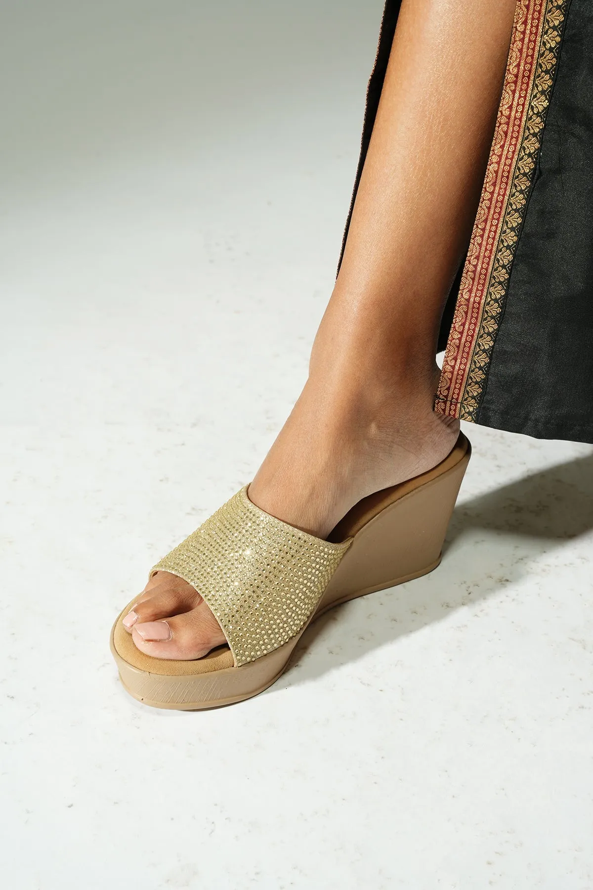 Bling-y Party-wear Wedges