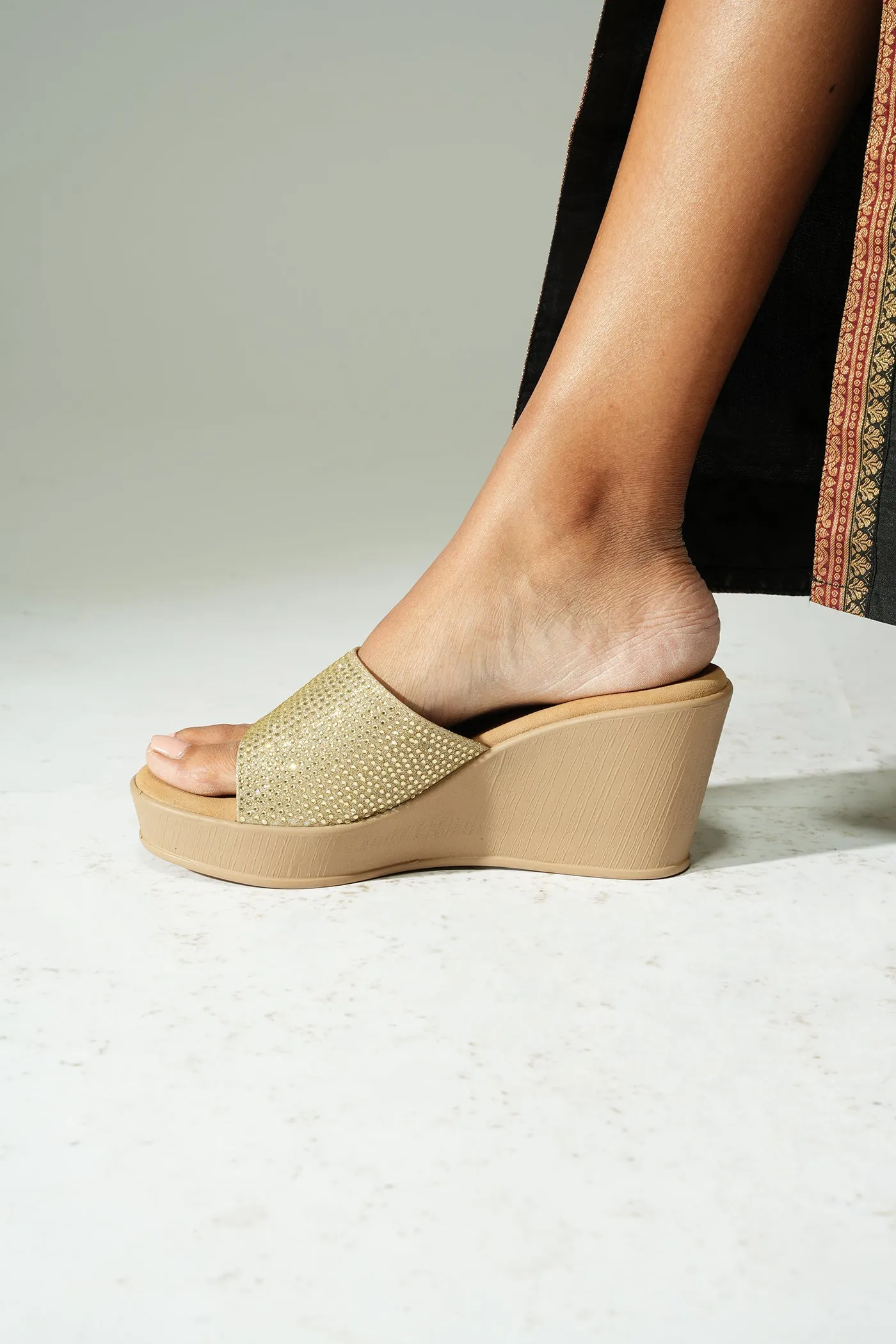 Bling-y Party-wear Wedges