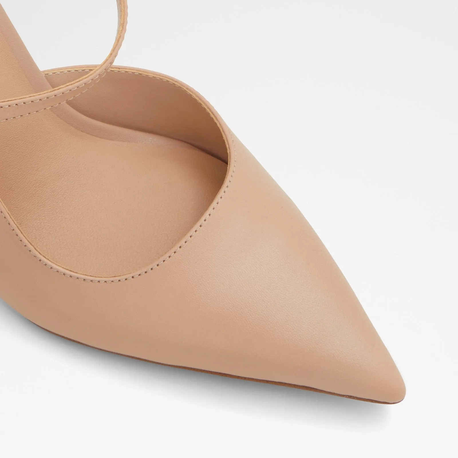 Brunette Real Leather Beige Woman Heels