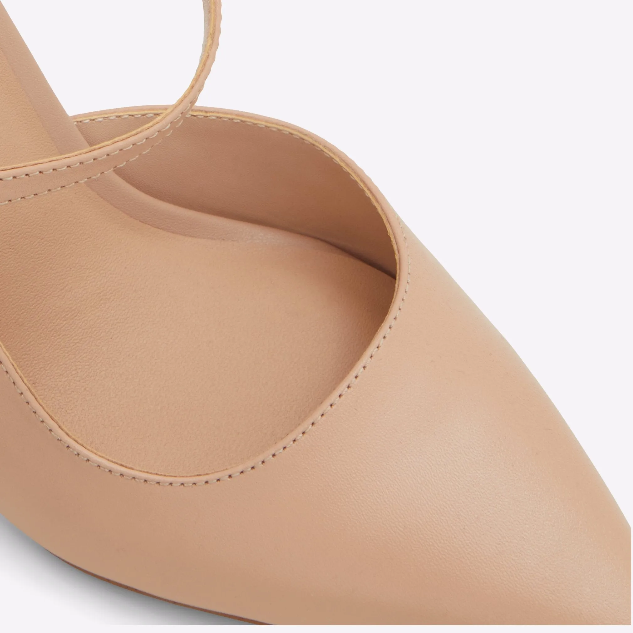 Brunette Real Leather Beige Woman Heels
