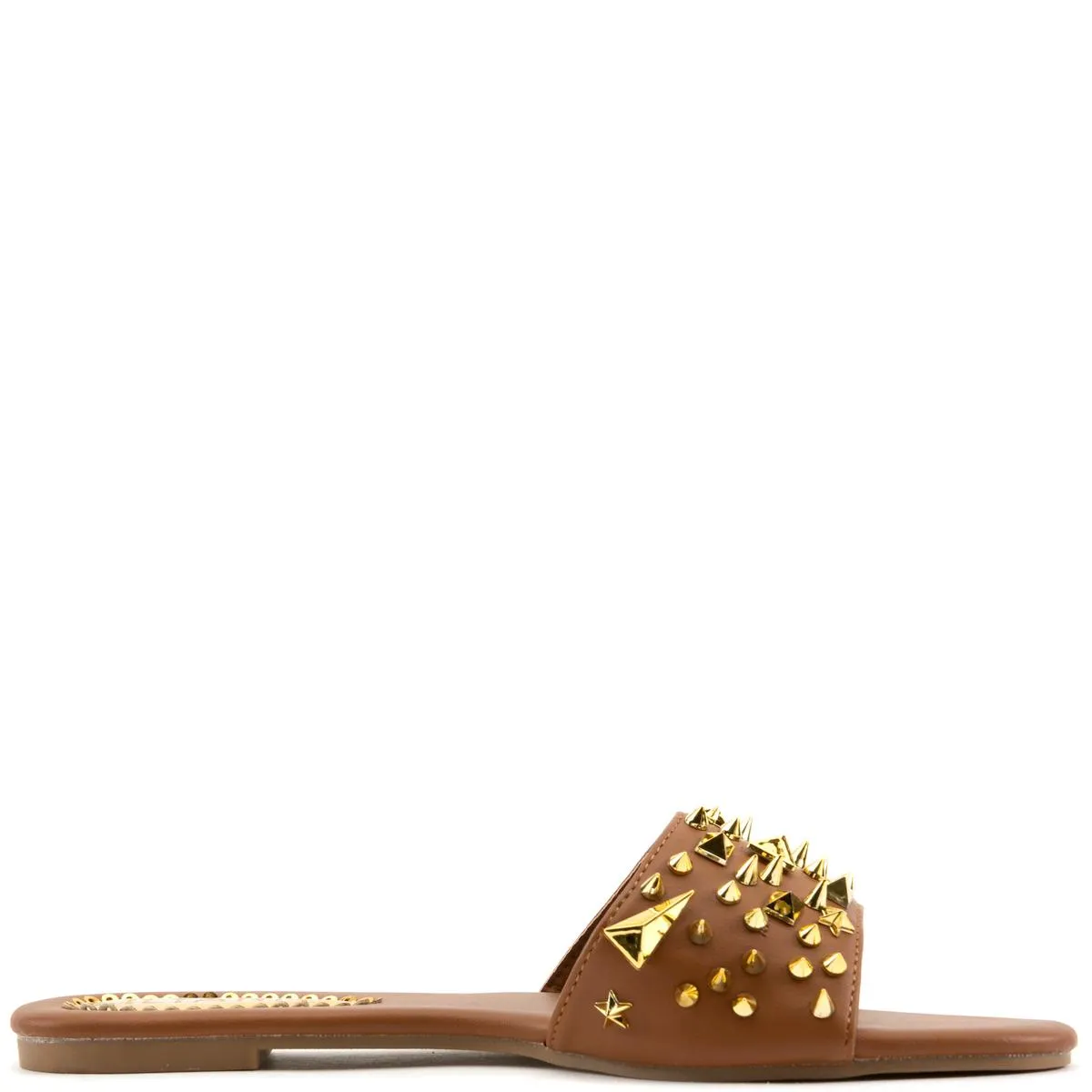 Carnival-12 Flat Studded Sandals