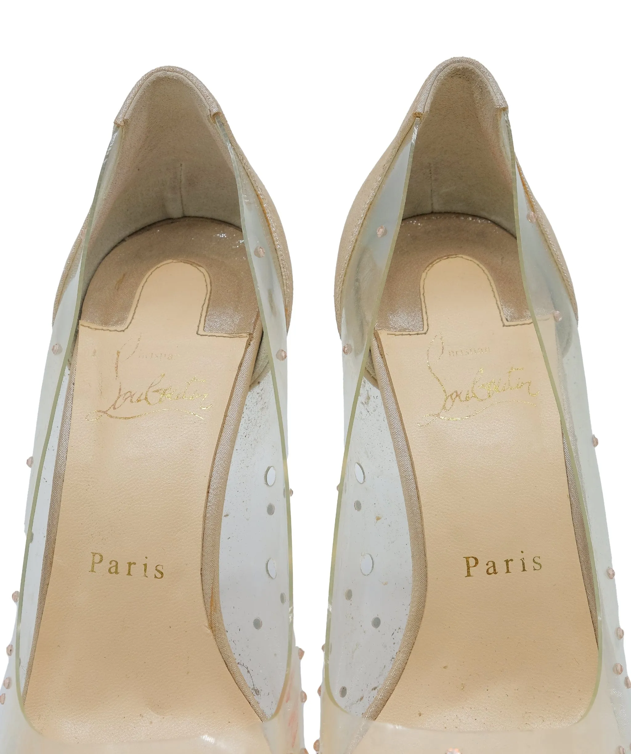 Christian Louboitin PVC with Crystal size 39 RJC3316