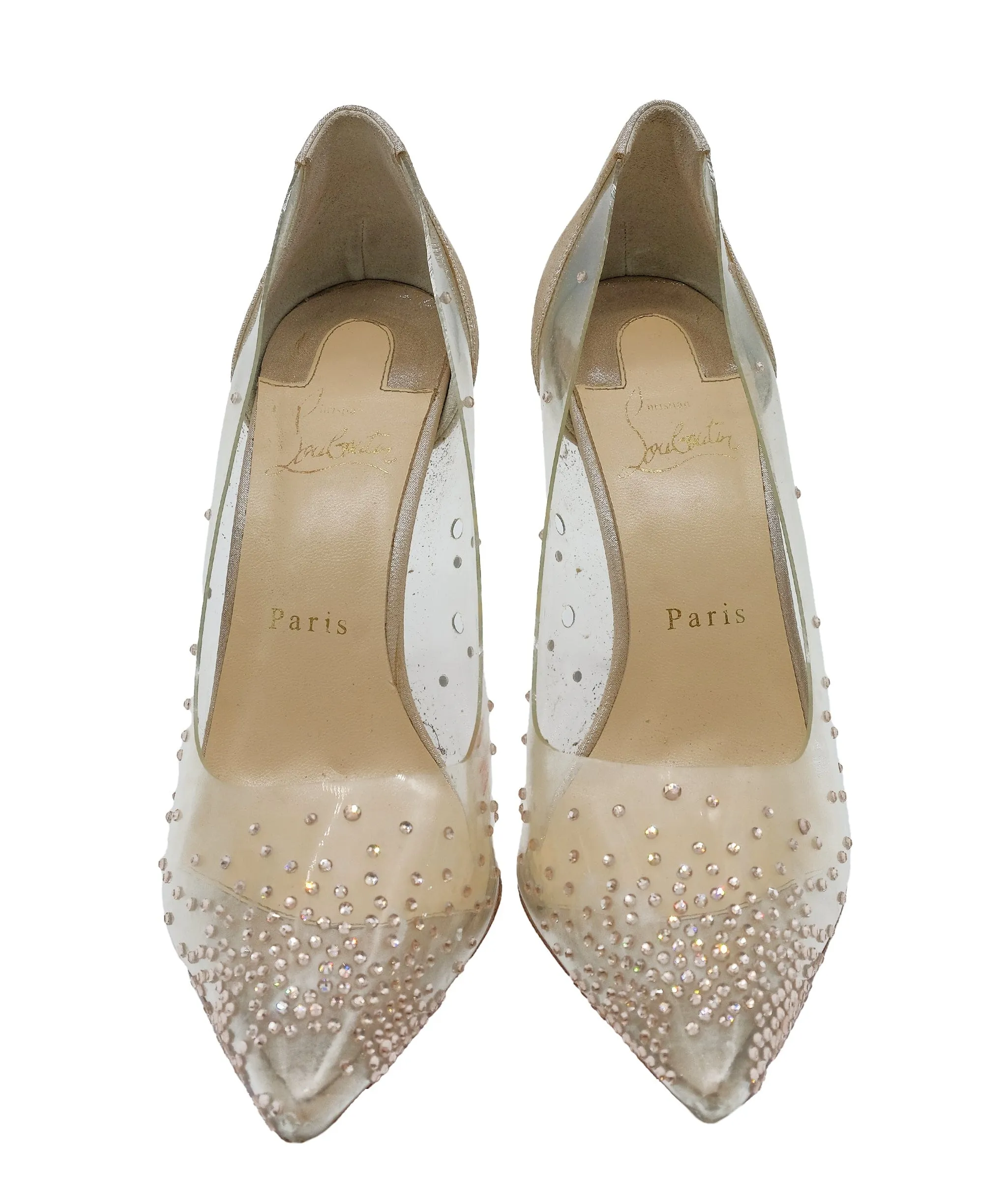 Christian Louboitin PVC with Crystal size 39 RJC3316