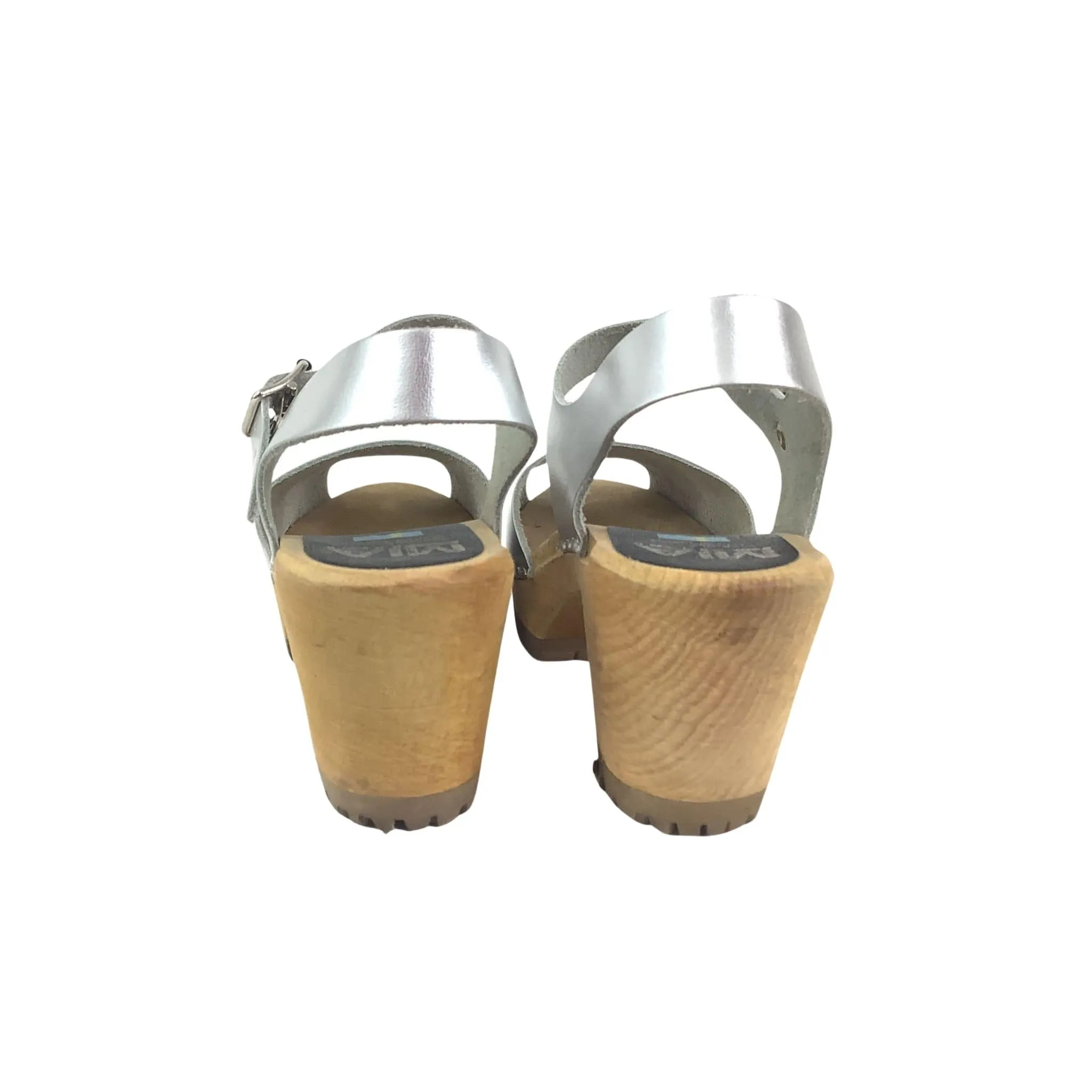 Chunky Metallic Sandals