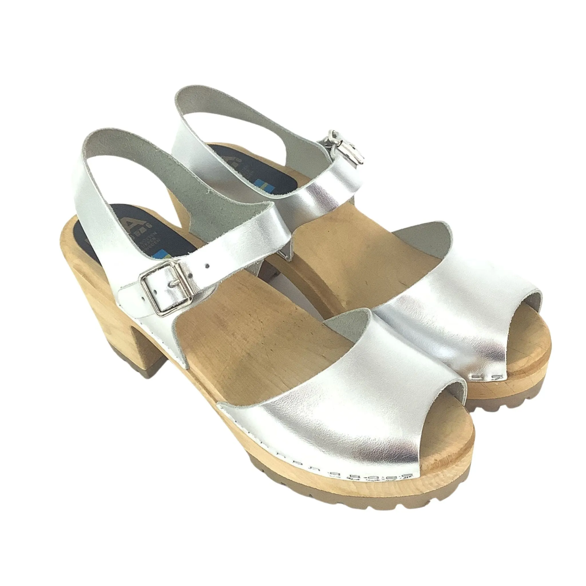 Chunky Metallic Sandals
