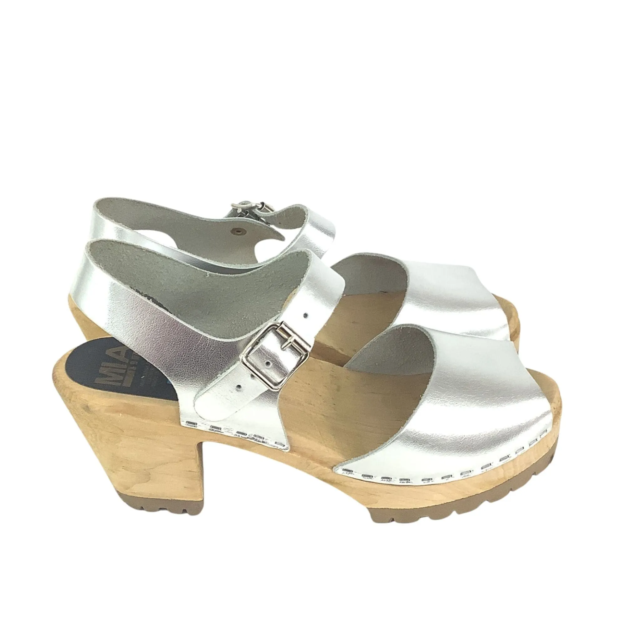 Chunky Metallic Sandals