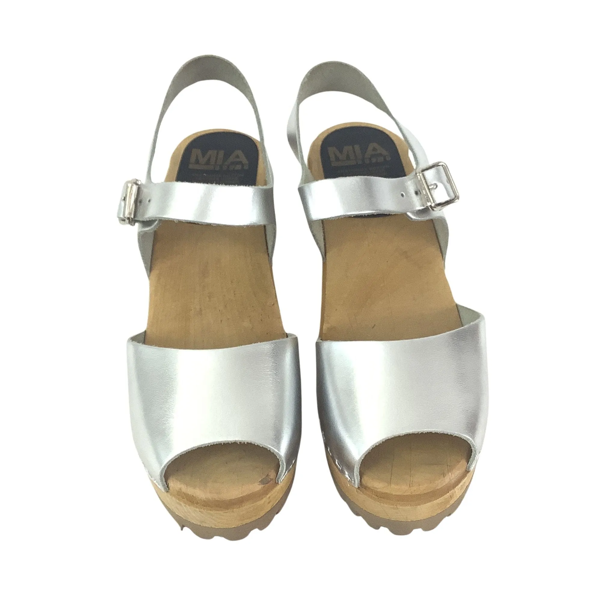 Chunky Metallic Sandals