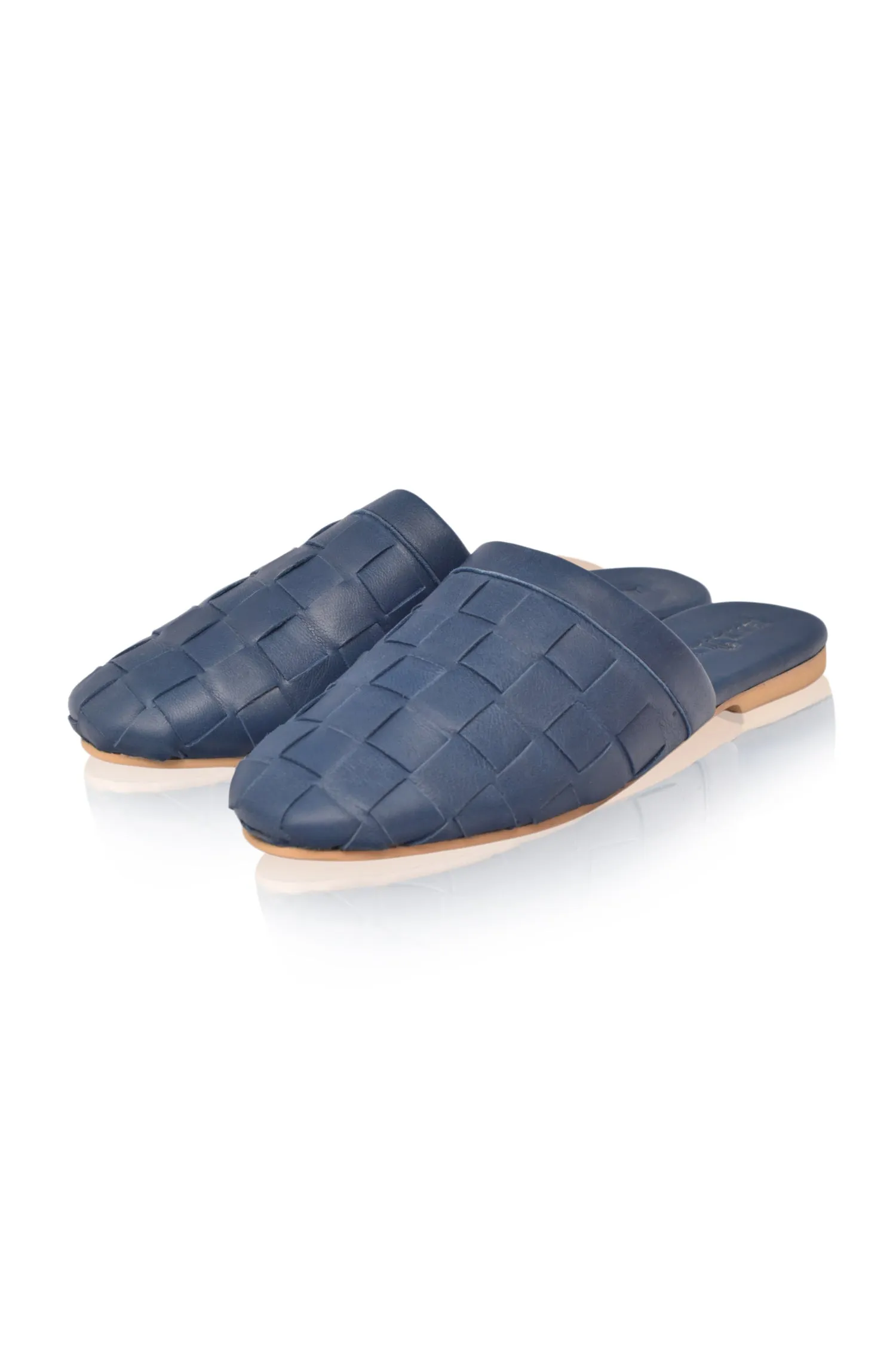 Clementine Leather Slides