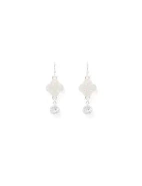 Clover Crystal Earrings