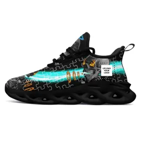 Custom MS Shoes with No Smoking Theme,Crafted for Individuals who Appreciate Sketch Skulls and Stand Against Smoking,2016MS-02058,Winter Sneakers,Outdoor Boots,Comfy Winter Boots