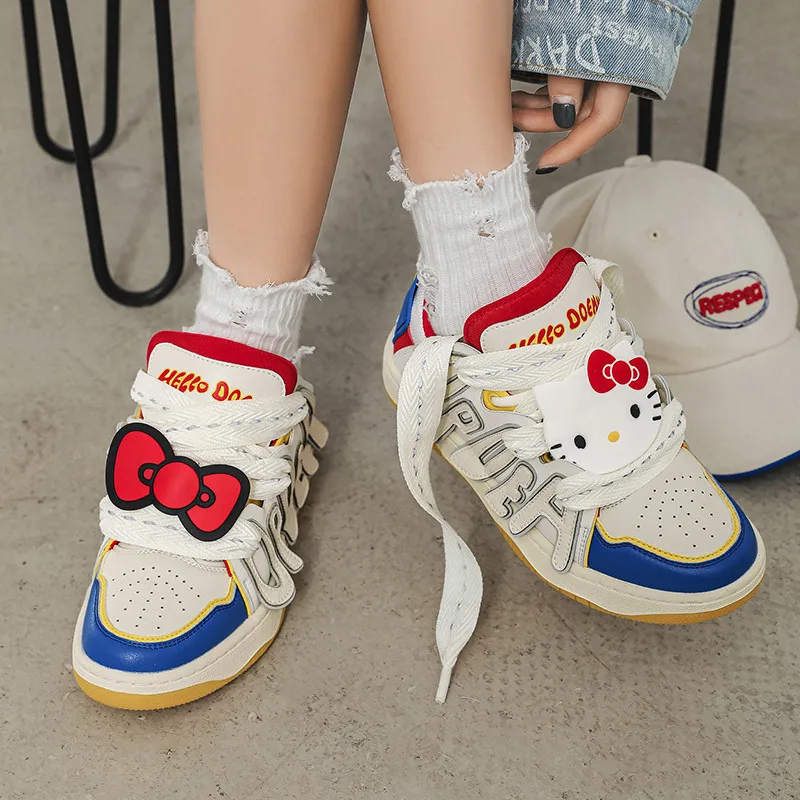 Cute Letter Patchwork Casual Shoes