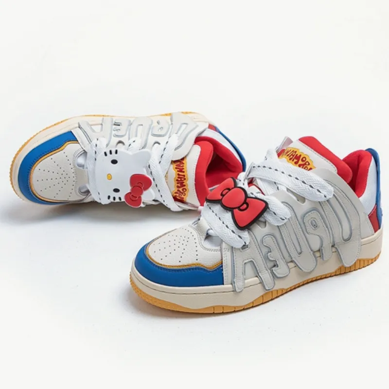 Cute Letter Patchwork Casual Shoes