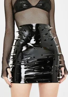 Detonate Studded Mini Skirt