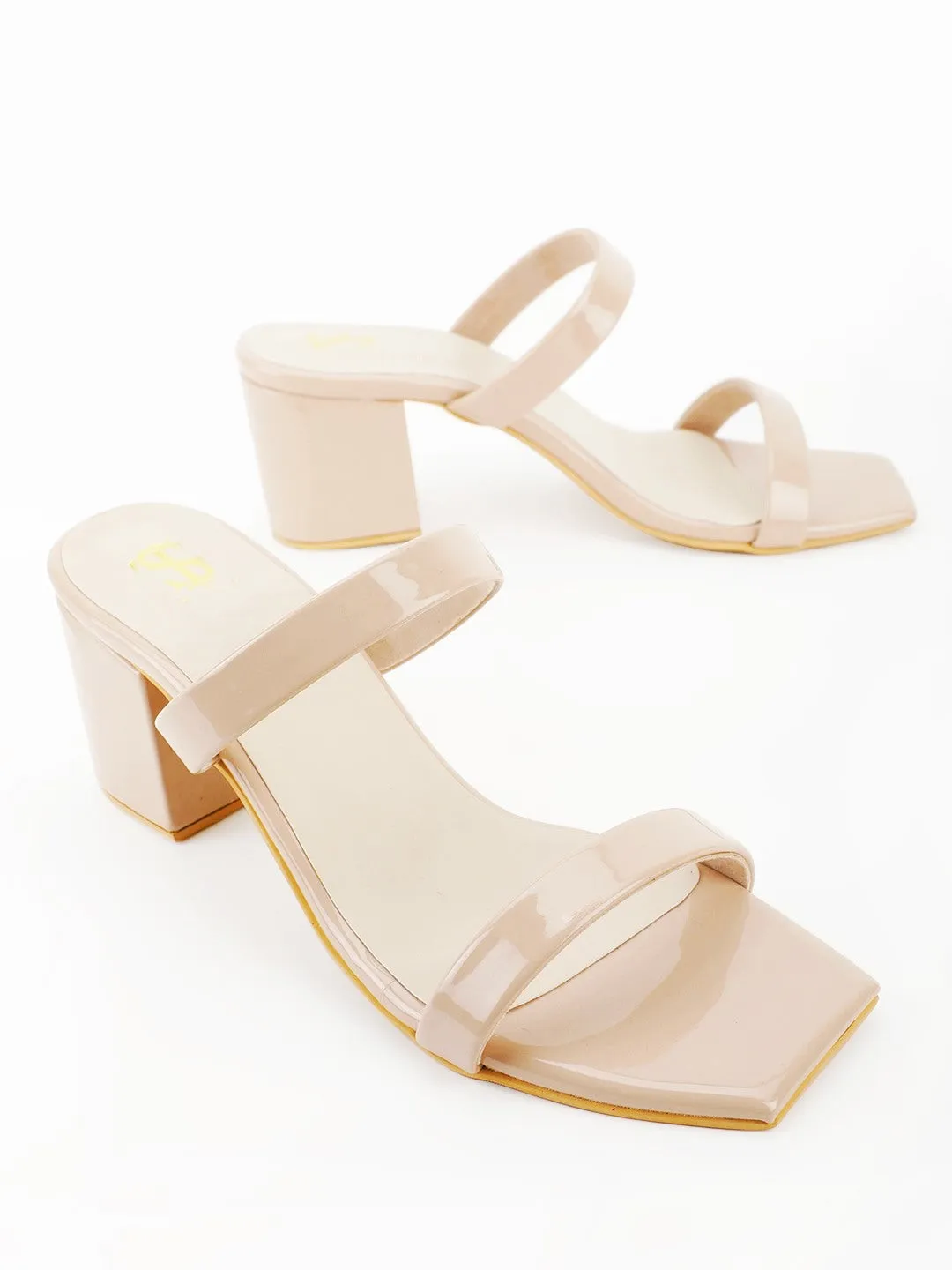 Double strappy Mid-heels