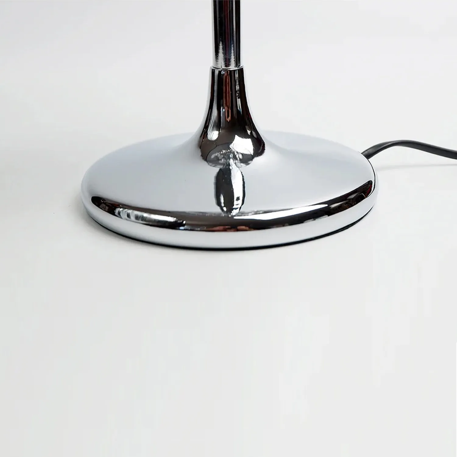 Emma Crystal Table Lamp - Chrome, Black or White String Shade, 450mm High, PL0024