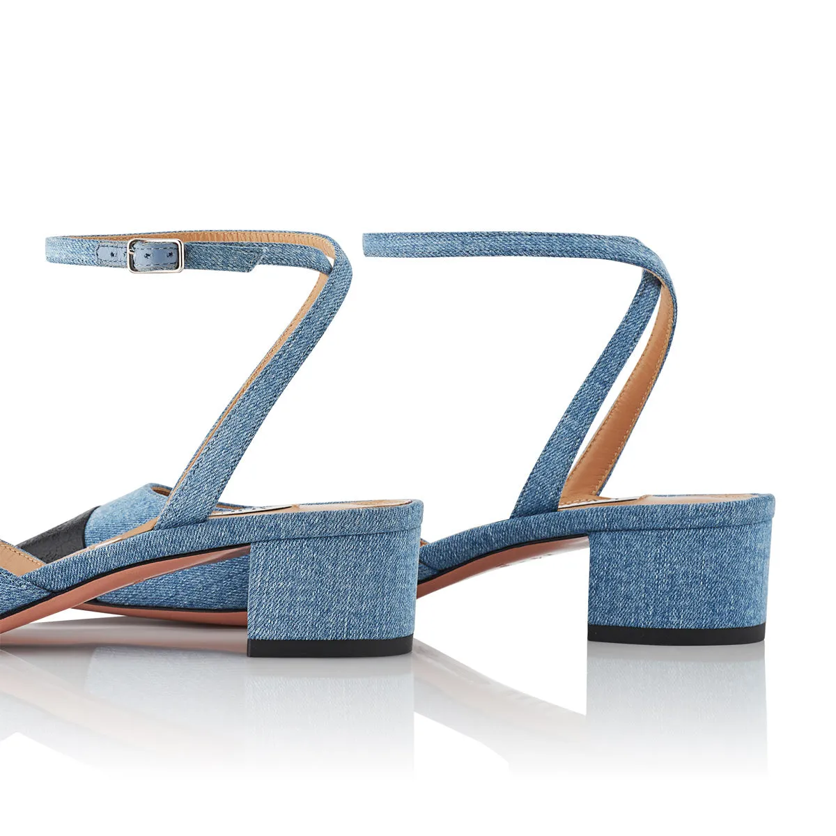 French Flirt Denim Pump 35
