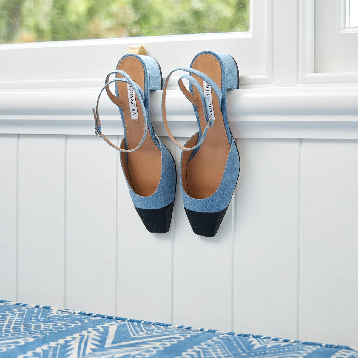 French Flirt Denim Pump 35
