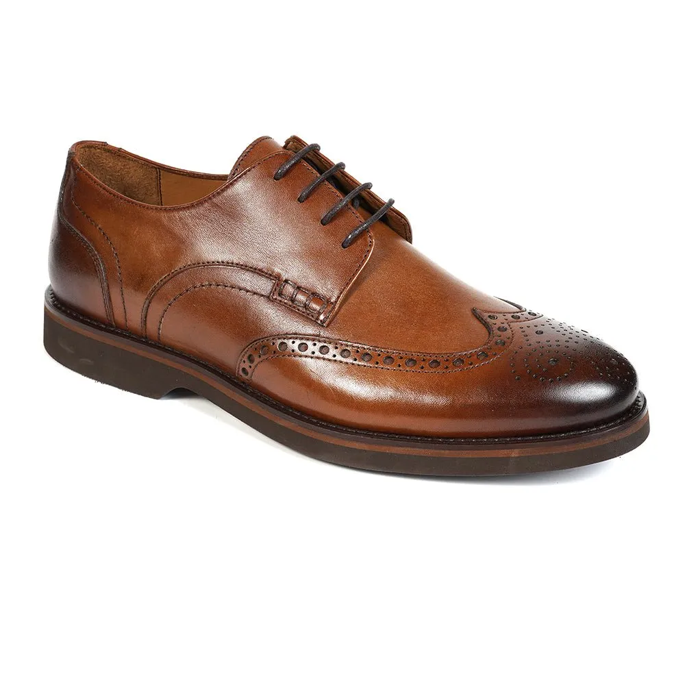 Greyder Men's Formal Clean Patterned Shoes