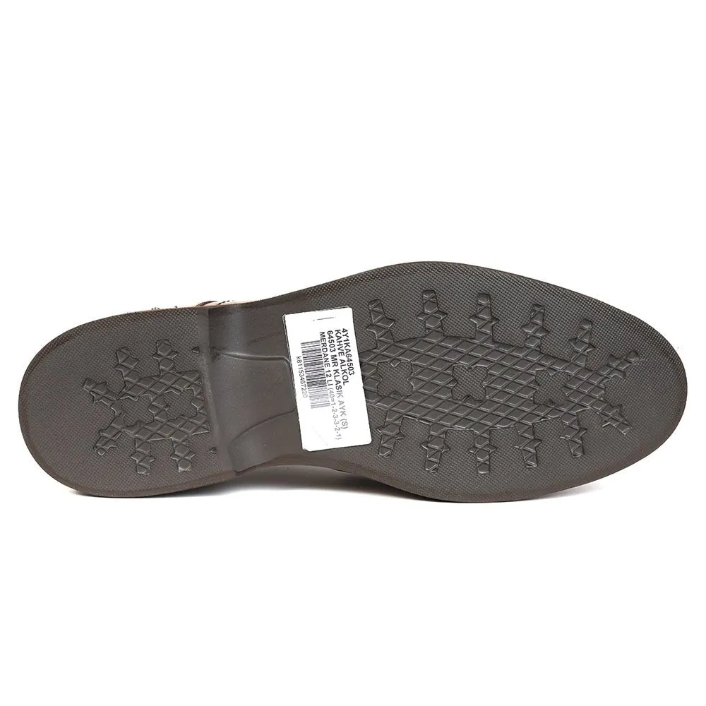 Greyder Men's Formal Clean Patterned Shoes