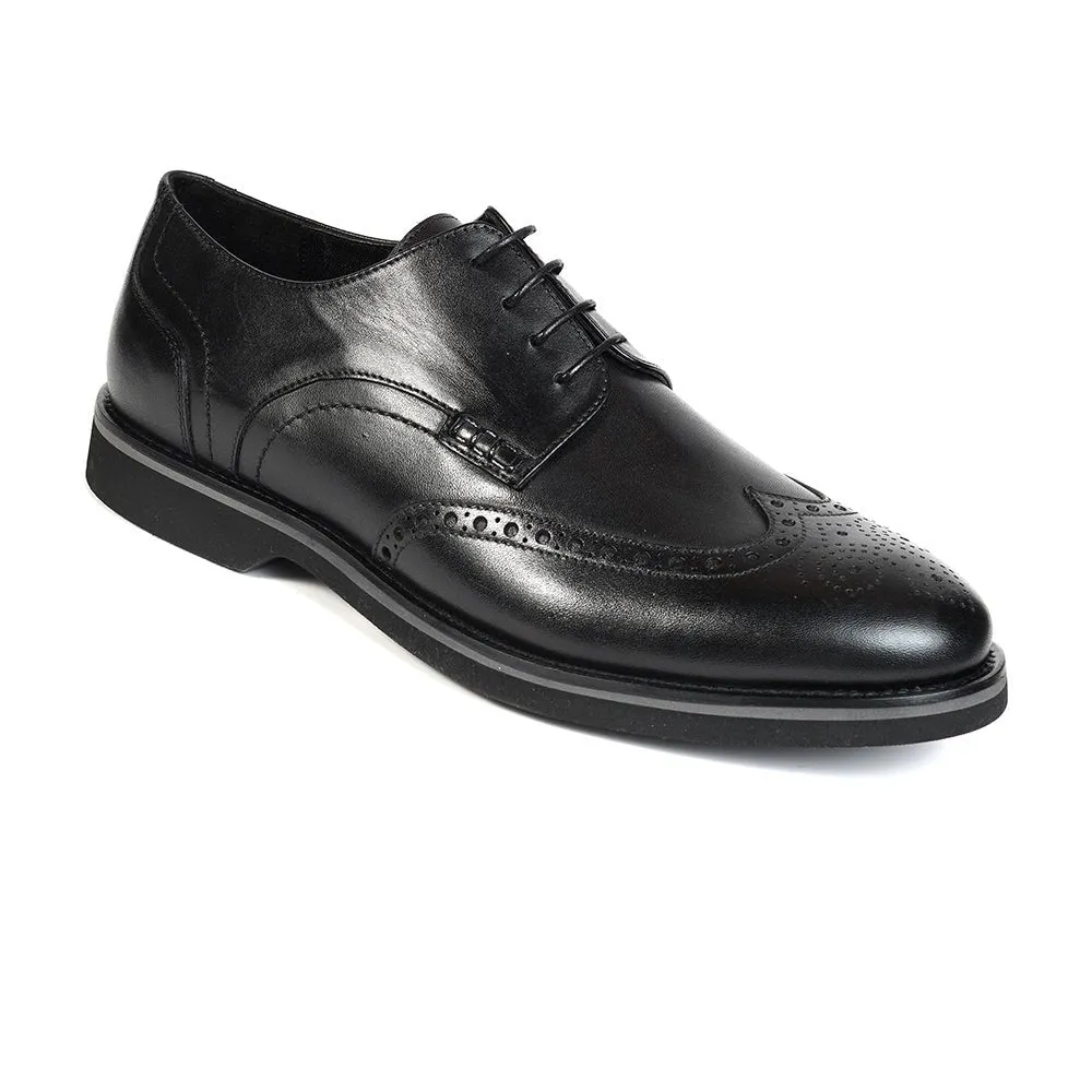 Greyder Men's Formal Clean Patterned Shoes