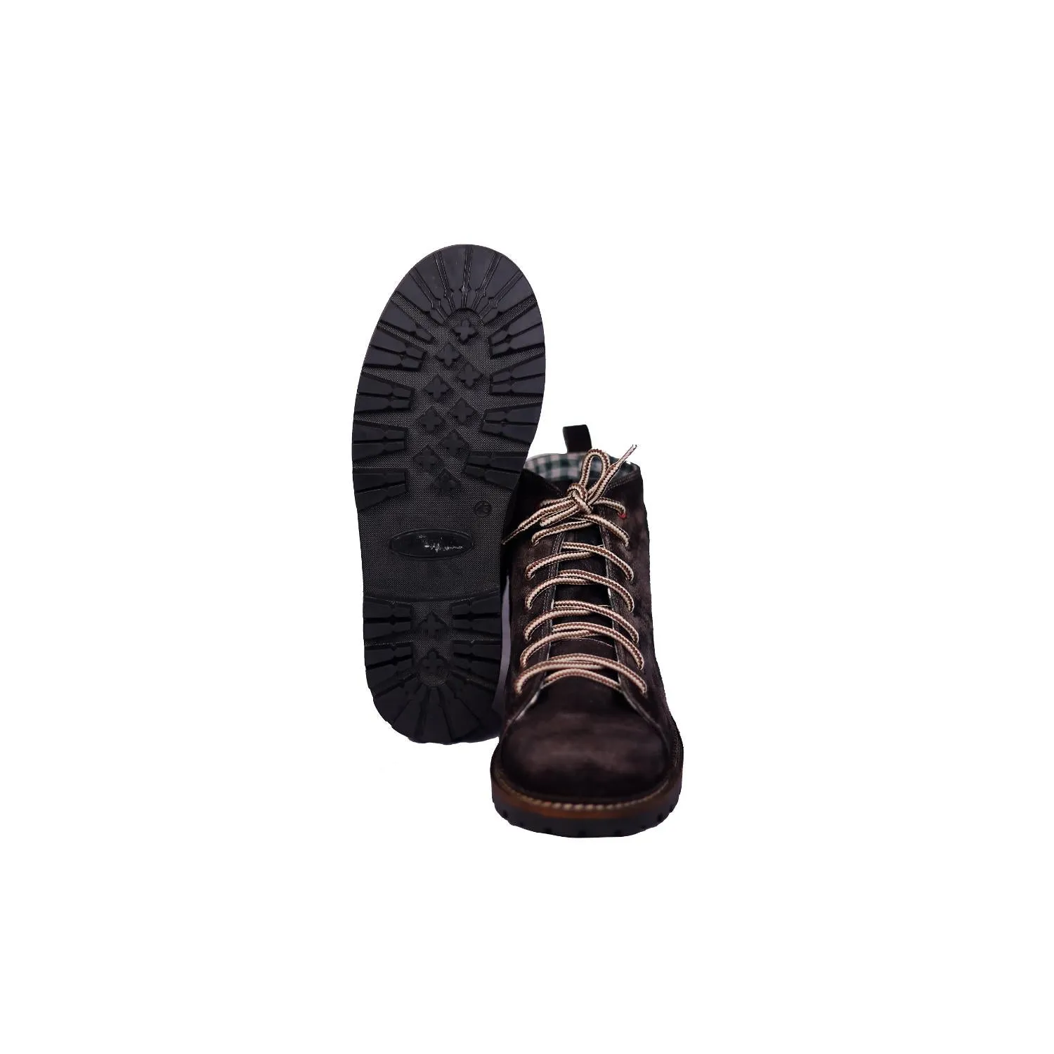 Haans Leather Boot Smoke