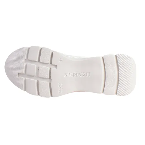 Hispanitas Ladies Wedge Loafers -  HV254050 - White