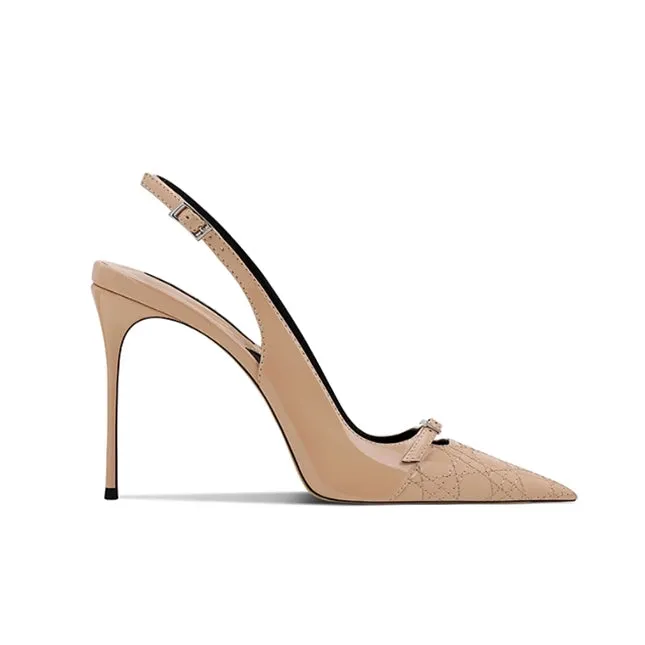 HOMIR Buckled Mid Heel Sandals - 8cm