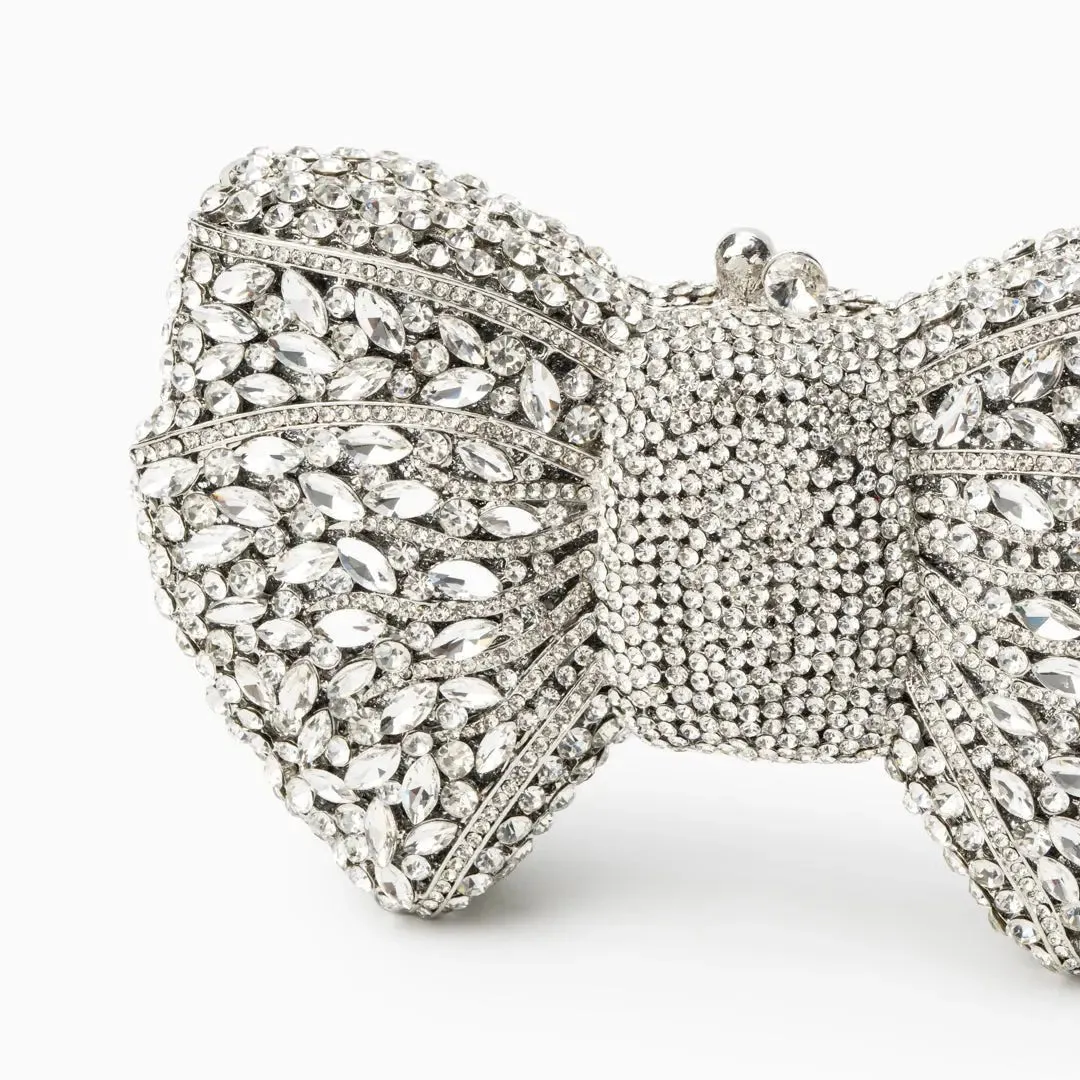 Isabella | A Glamorous Bow Clutch for Show-Stopping Elegance
