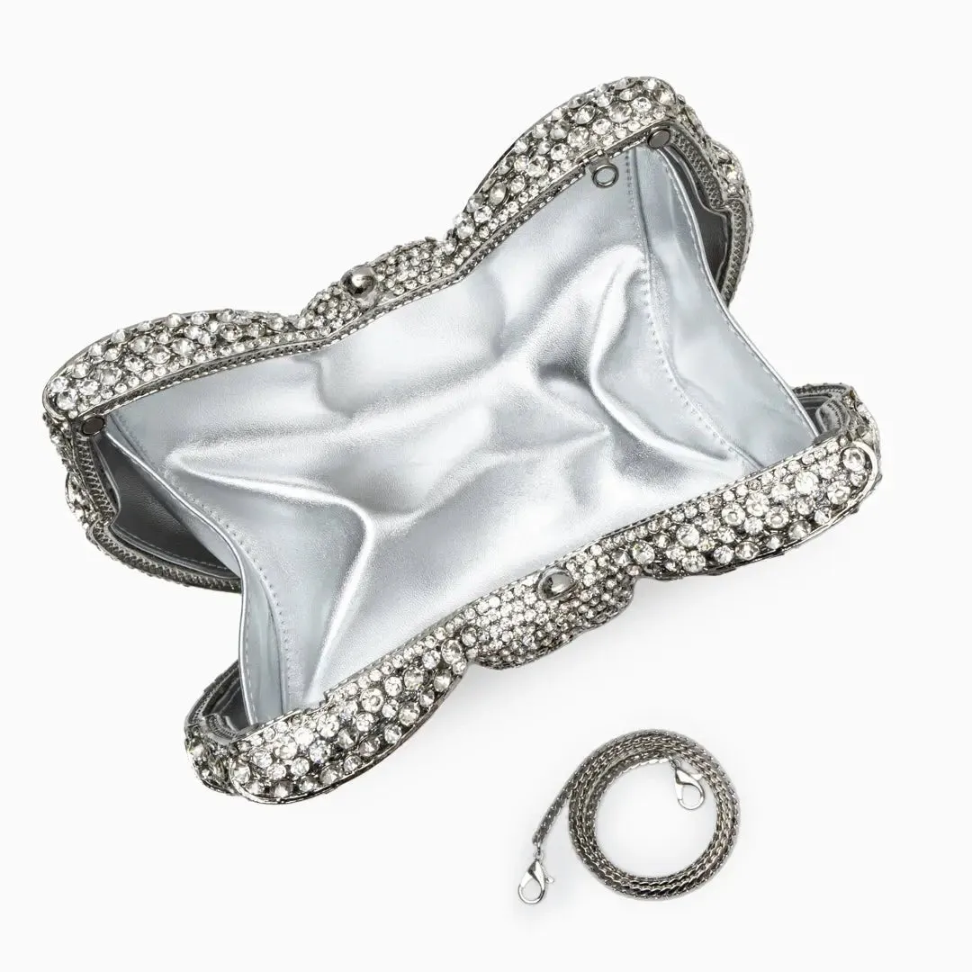 Isabella | A Glamorous Bow Clutch for Show-Stopping Elegance