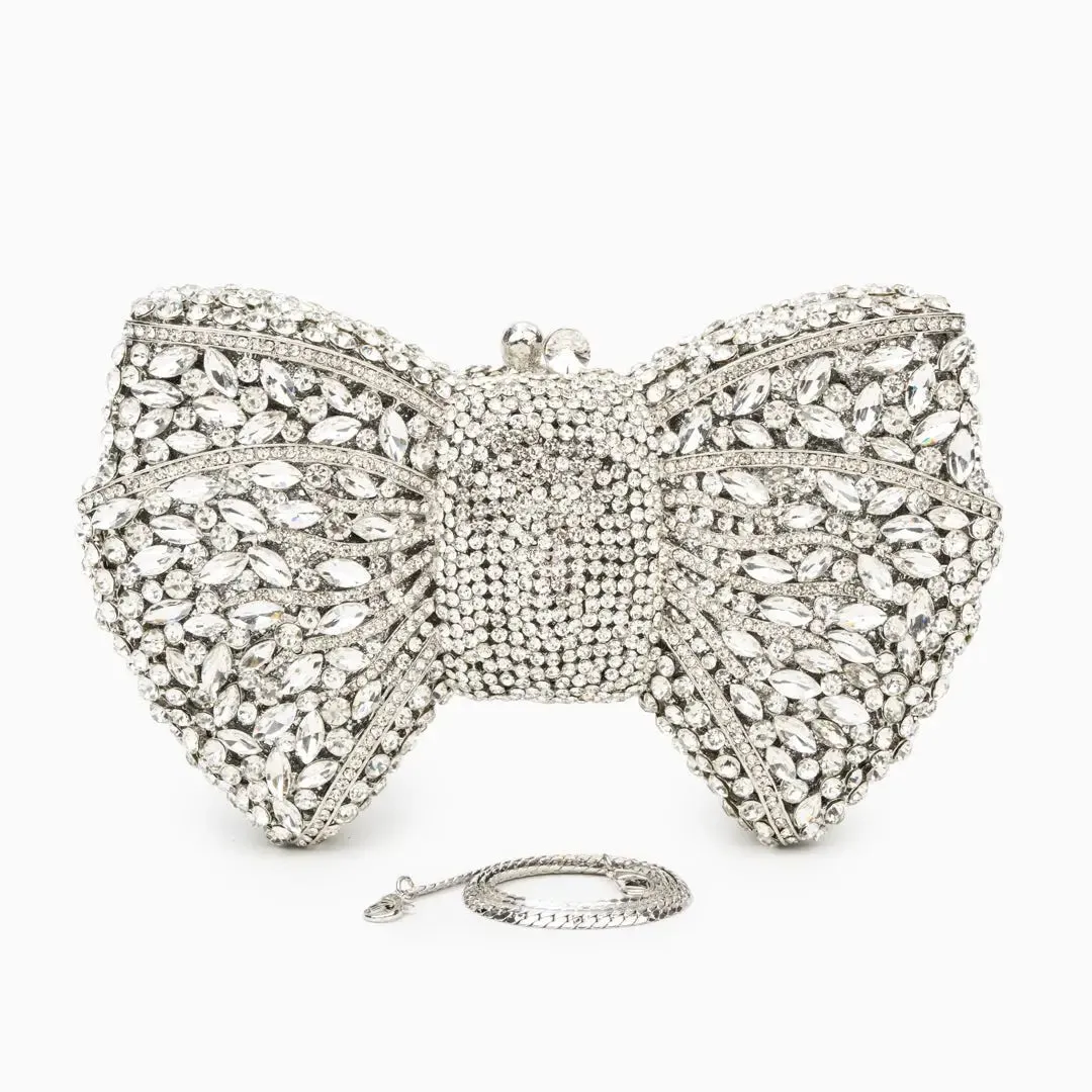 Isabella | A Glamorous Bow Clutch for Show-Stopping Elegance