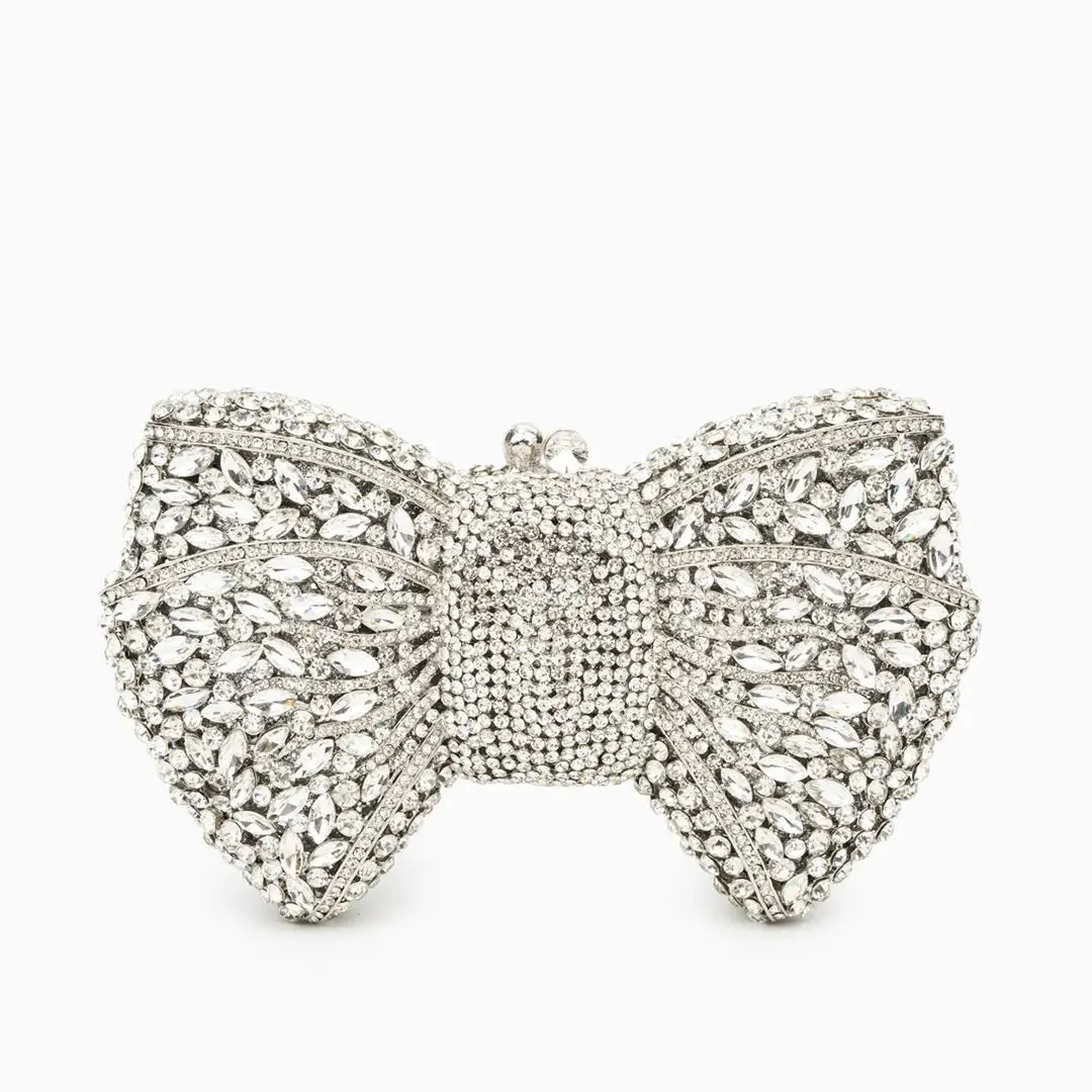 Isabella | A Glamorous Bow Clutch for Show-Stopping Elegance