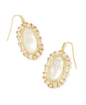 Kendra Scott Elle Crystal Frame Drop Earring