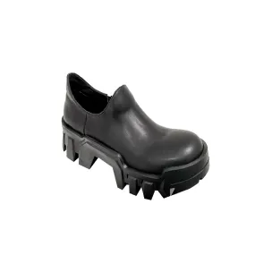 KUSEV Leather Platform Oxfords