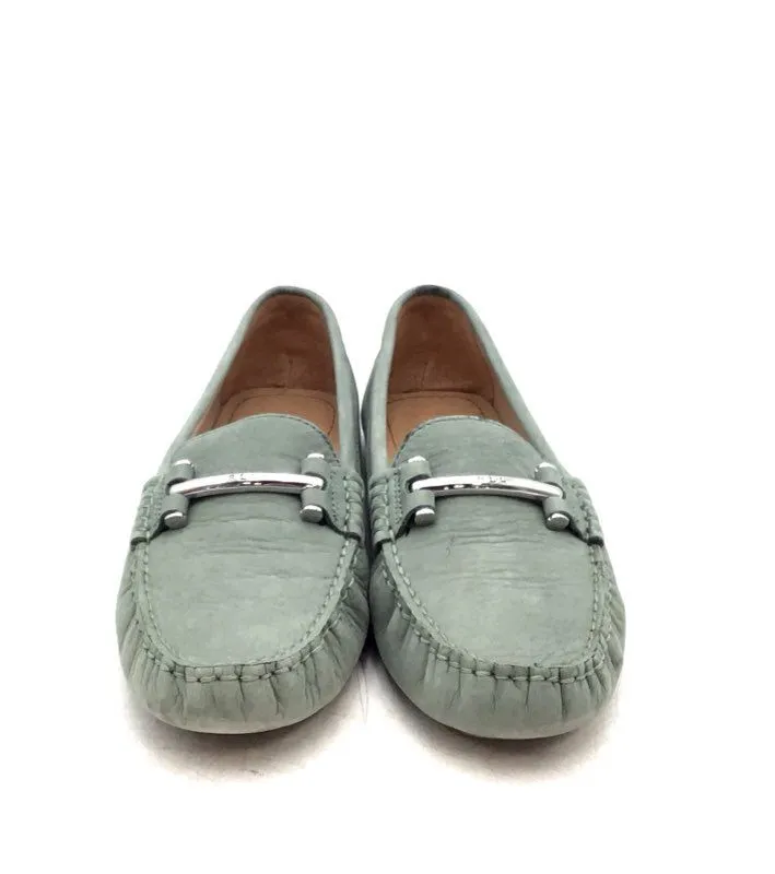 Lauren Ralph Lauren Women's Green Caliana Slip-On Loafer Flats - Size 8.5B
