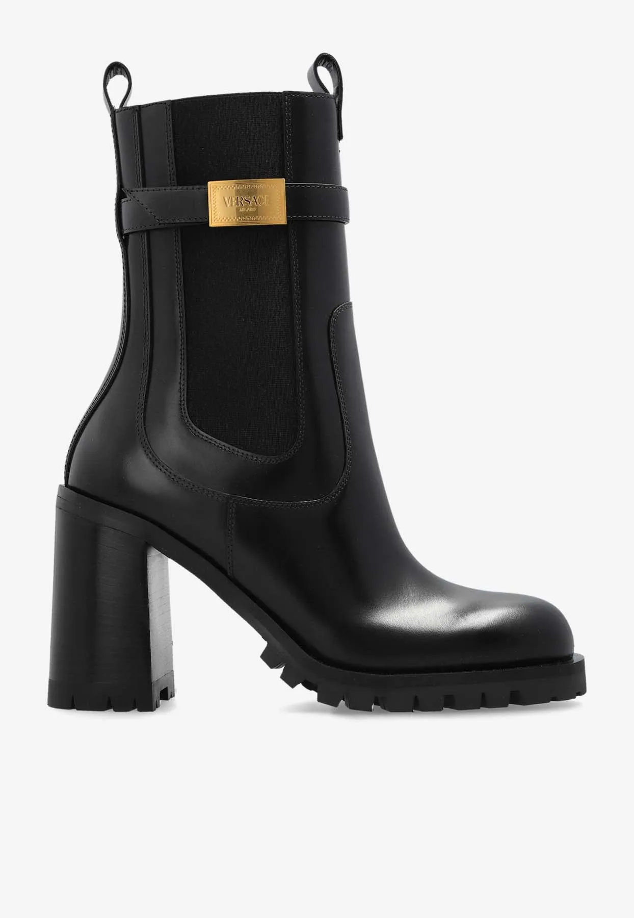Leda 85 Leather Ankle Boots