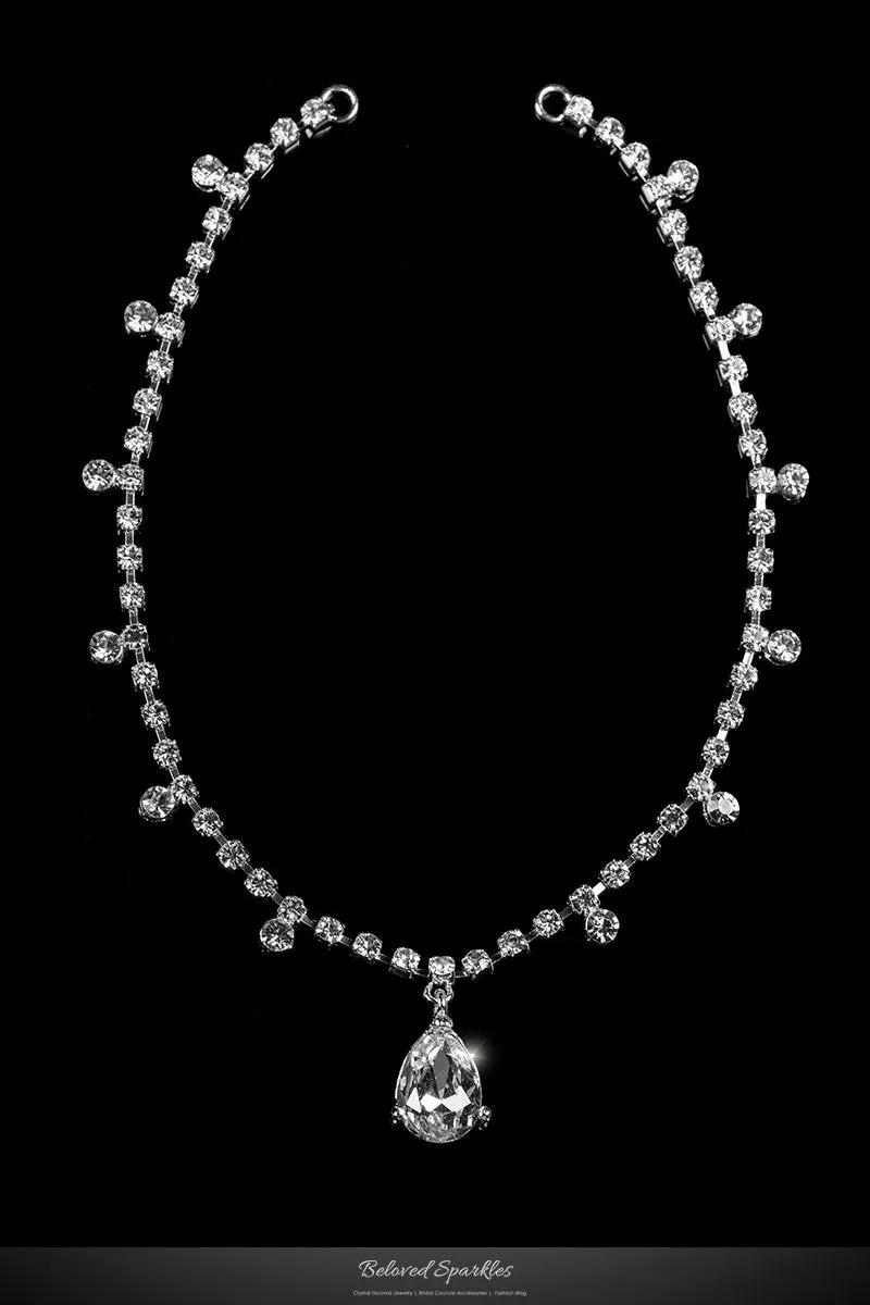 Liana Vintage Crystal Forehead Chain | Swarovski Crystal