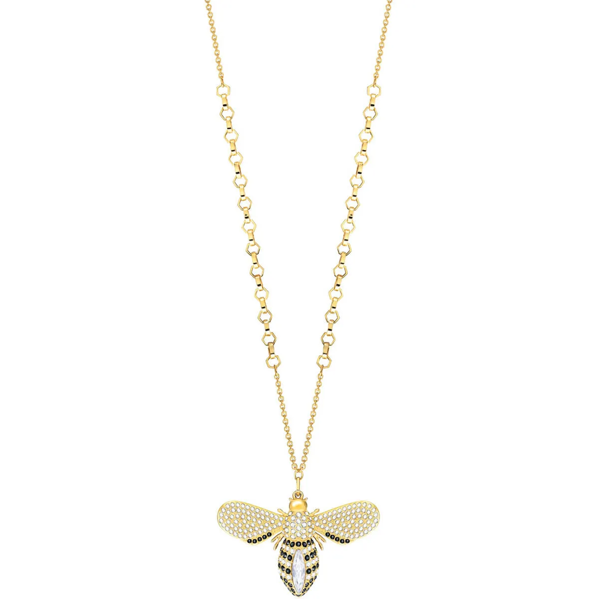 Lisabel Halskette Bee White Gold Plating Pendant Necklace