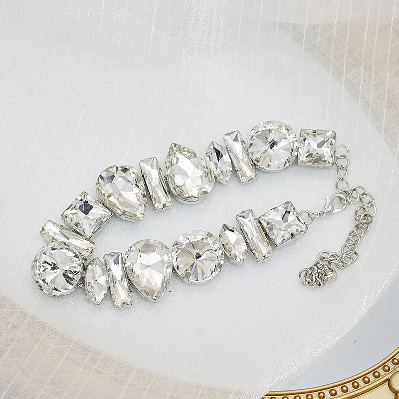 Luxurious Super Sparkling Crystal Necklace for Women